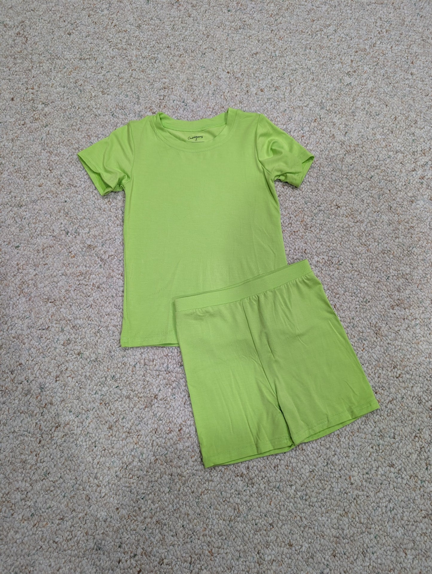 Lime Bamboo Lounge Set