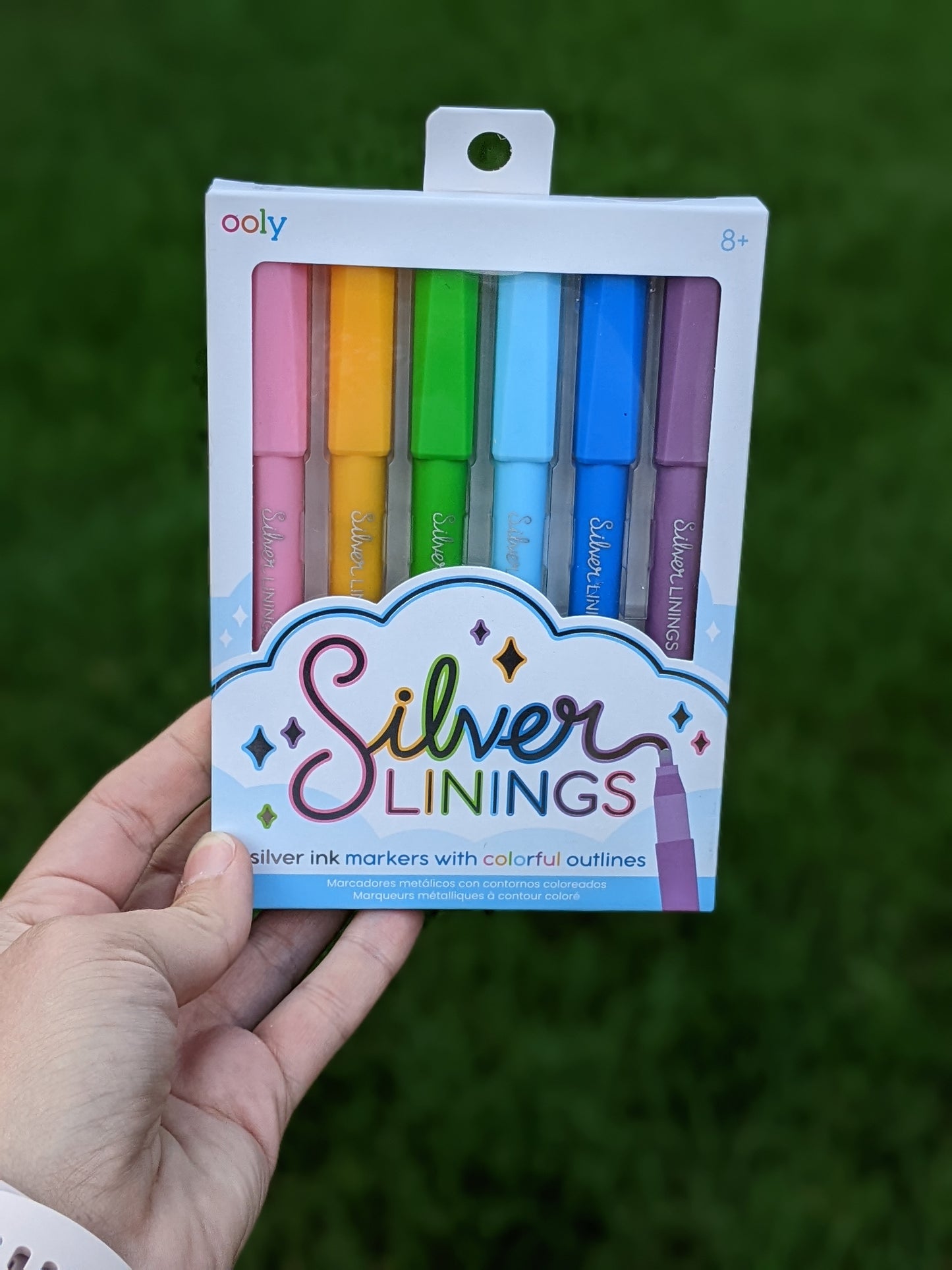Silver Linings Outline Markers