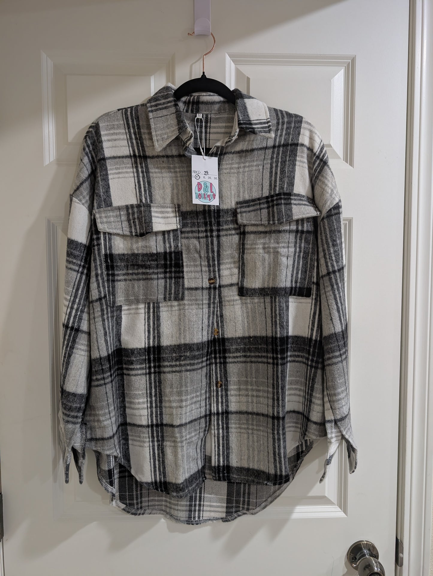 Flannel button up