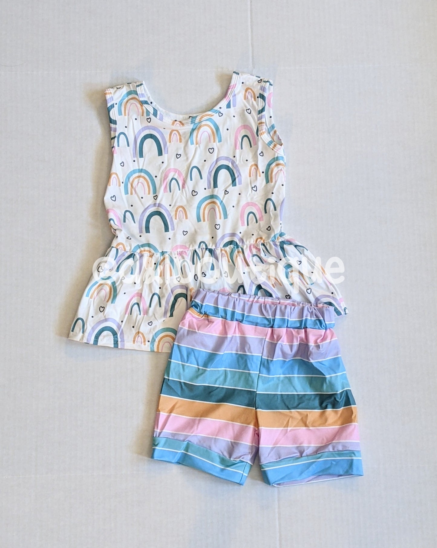Rainbow Tank Outfit