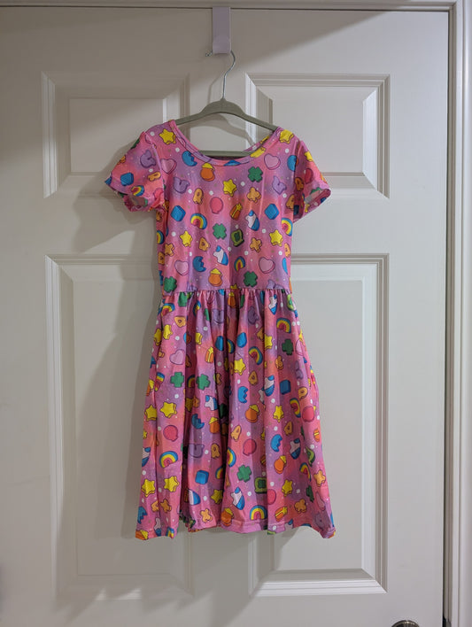 Rainbow Charm Twirl Dress