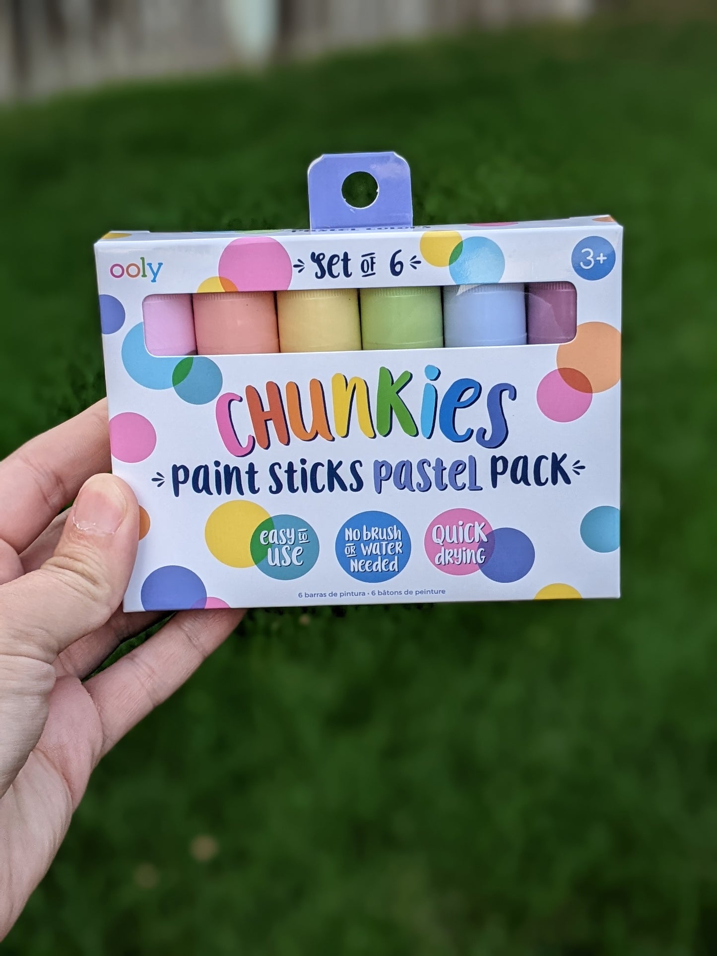 Chunkies paint sticks