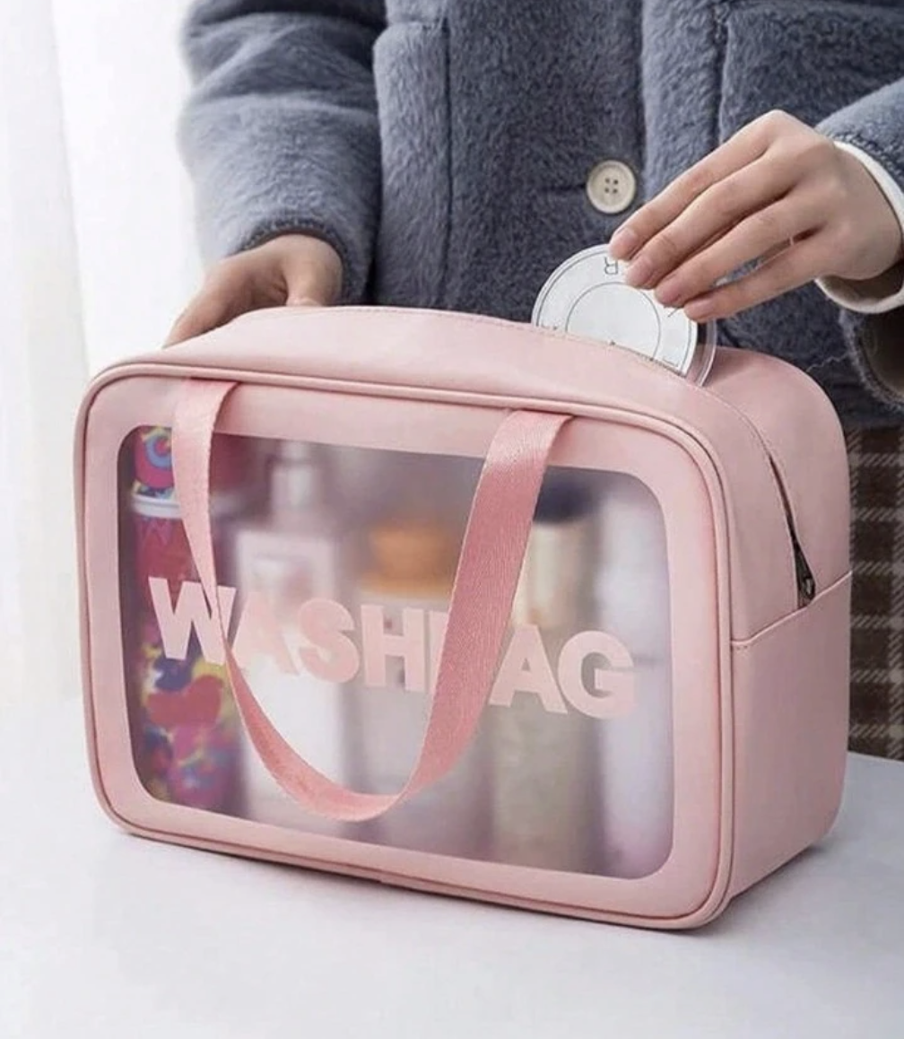 Waterproof cosmetic bag