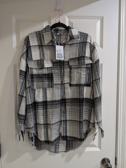 Flannel button up