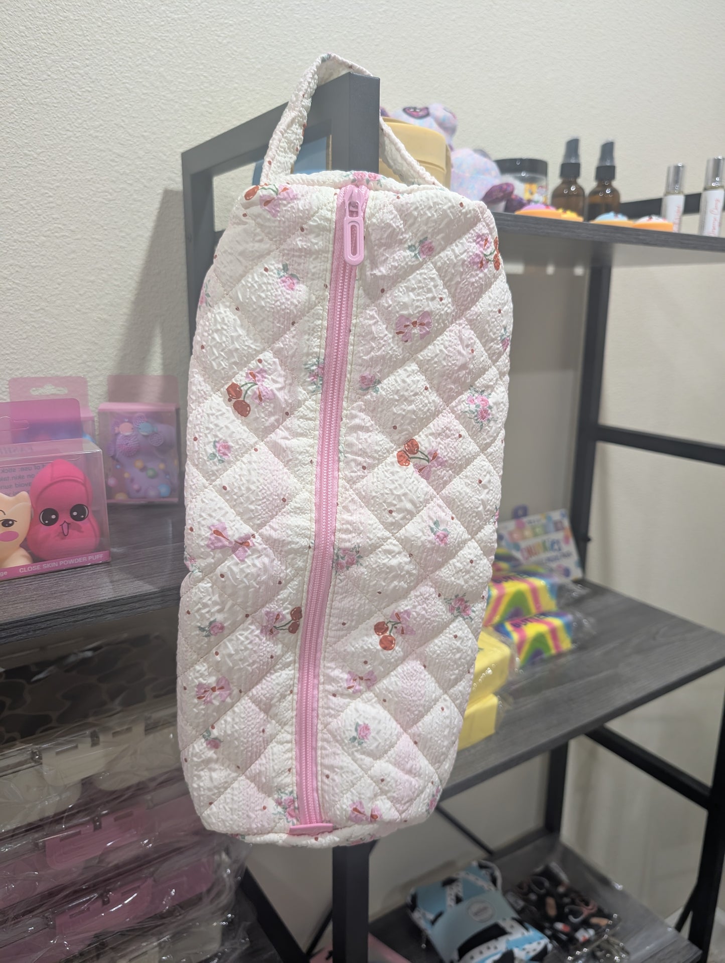 Quilted hot tools pouch